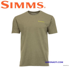 Футболка Simms Sasquatch T-Shirt Military Heather размер 2XL